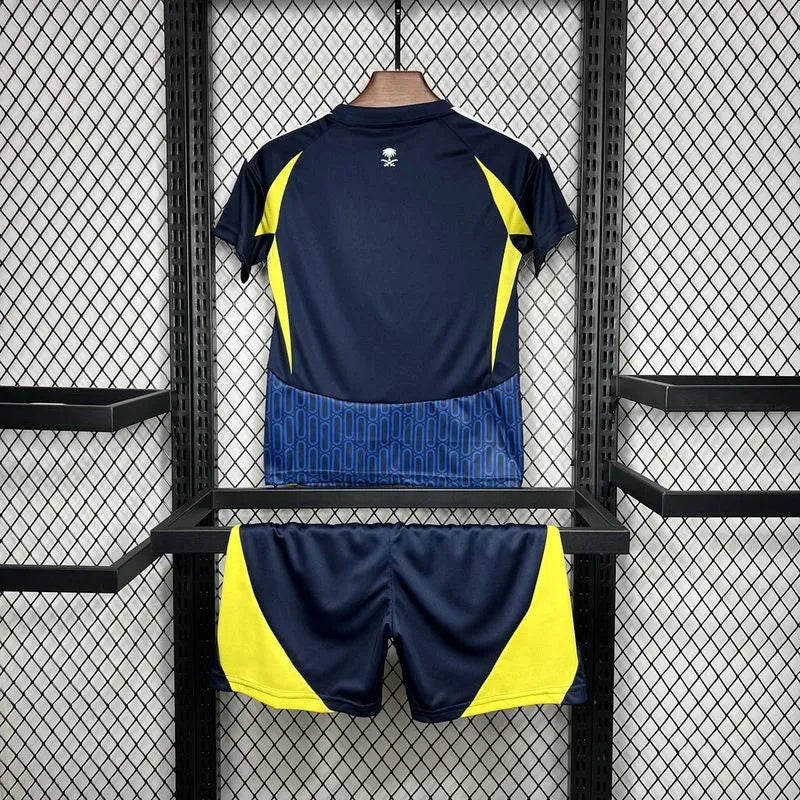 Kids Al Nassr Away Kit Jersey+Shorts 2024/25