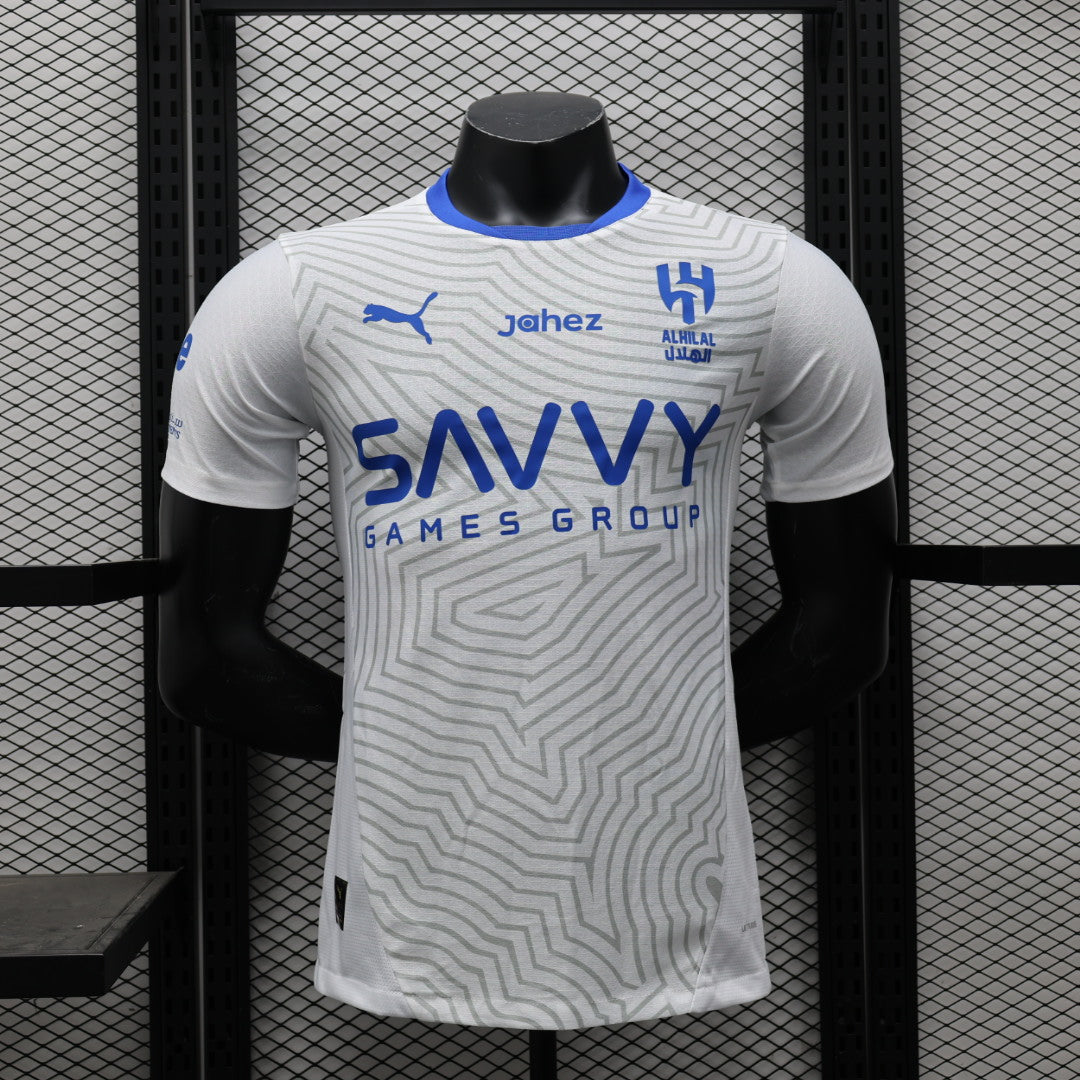 Al Hilal Saudi away advertising version player 24/25 T-shirt