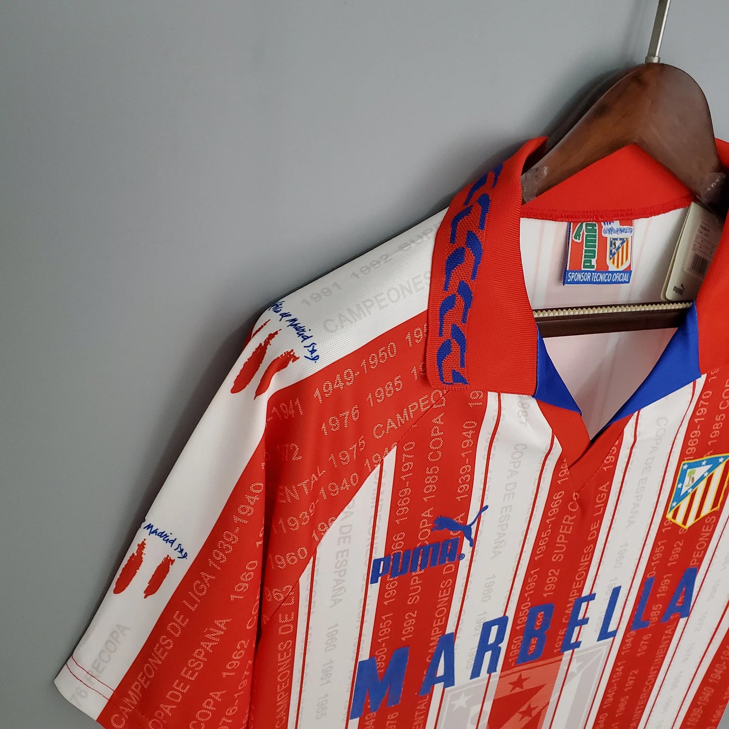 Retro Atletico Madrid home 1995/1996