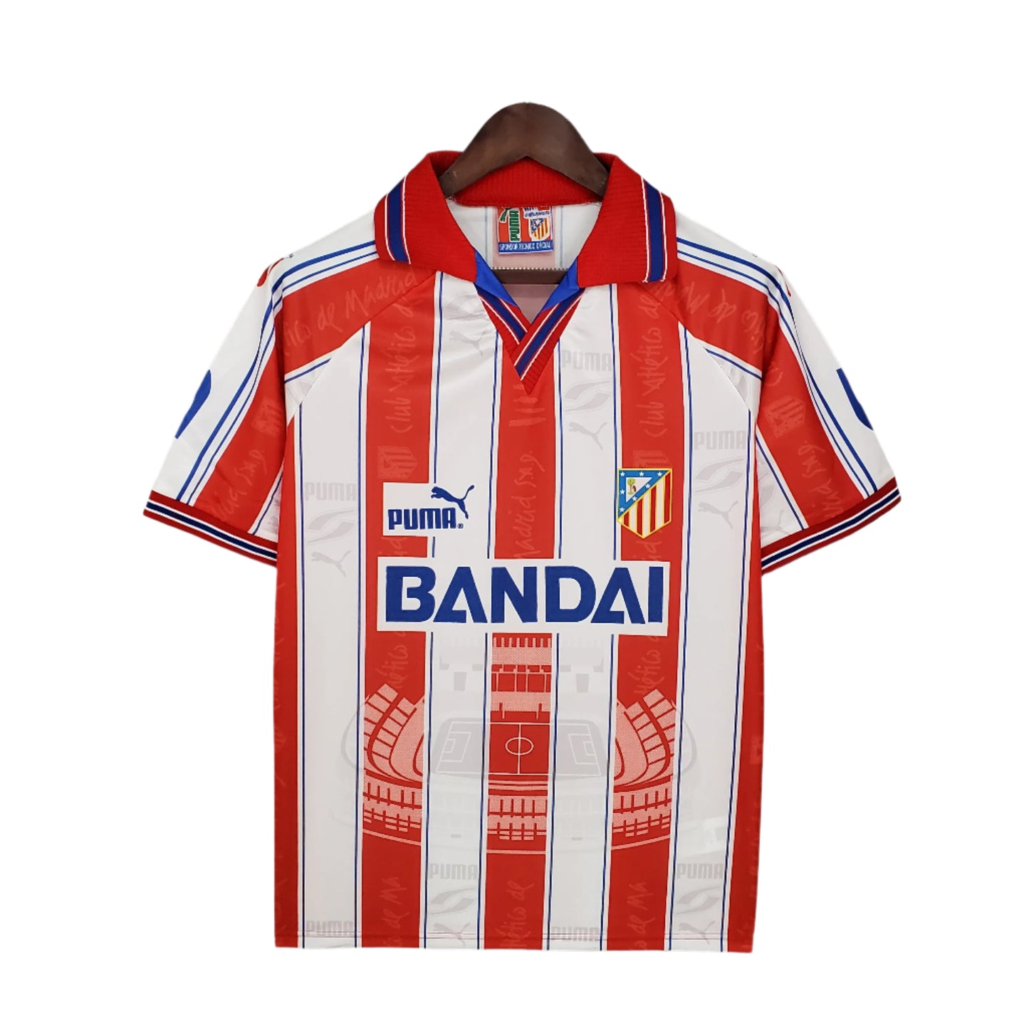 Retro Atletico Madrid home 1996/1997