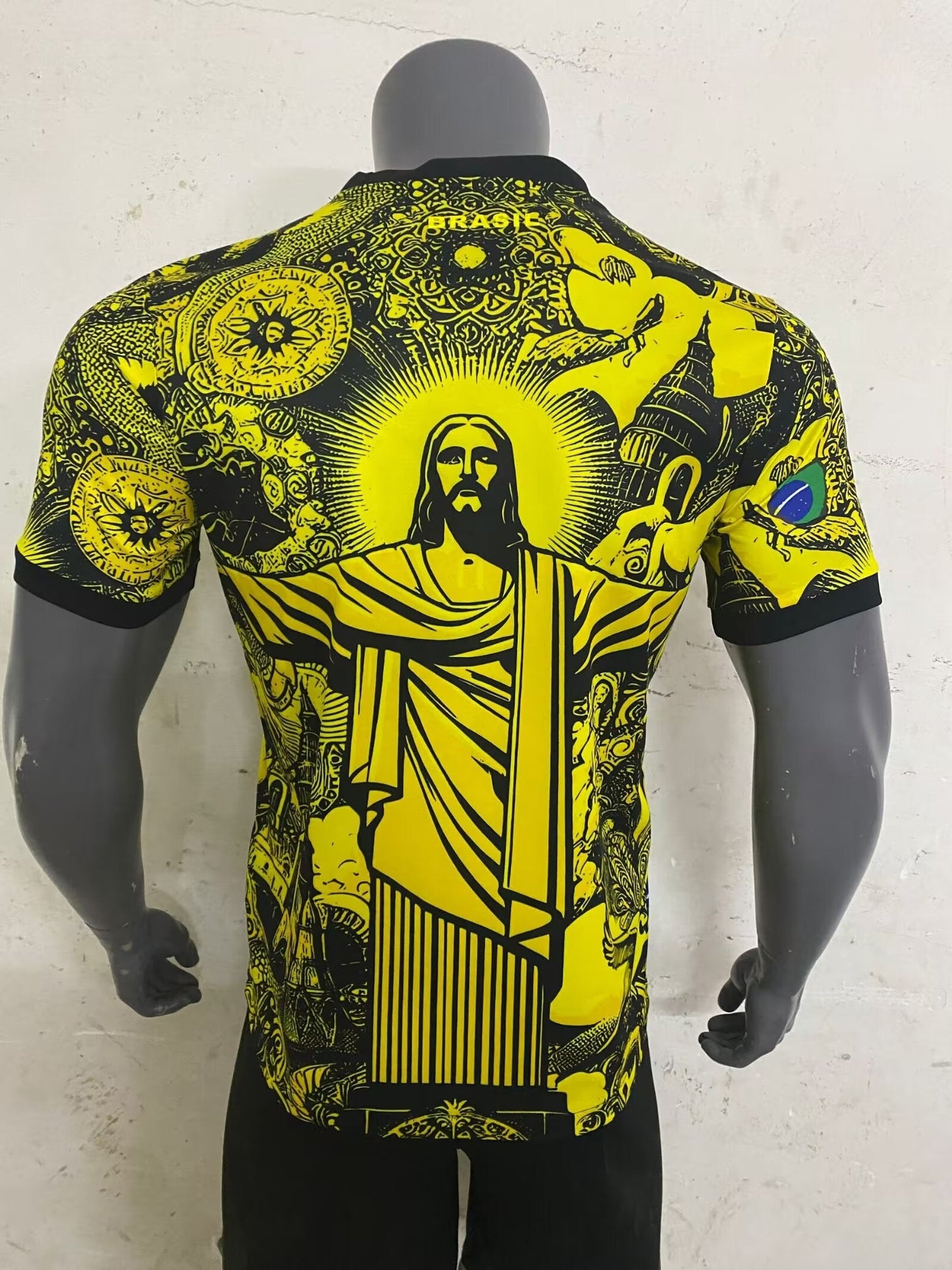 Brazil Jesus Yellow 24/25 T-shirt