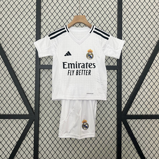 Kids kit Real Madrid Home 24/25