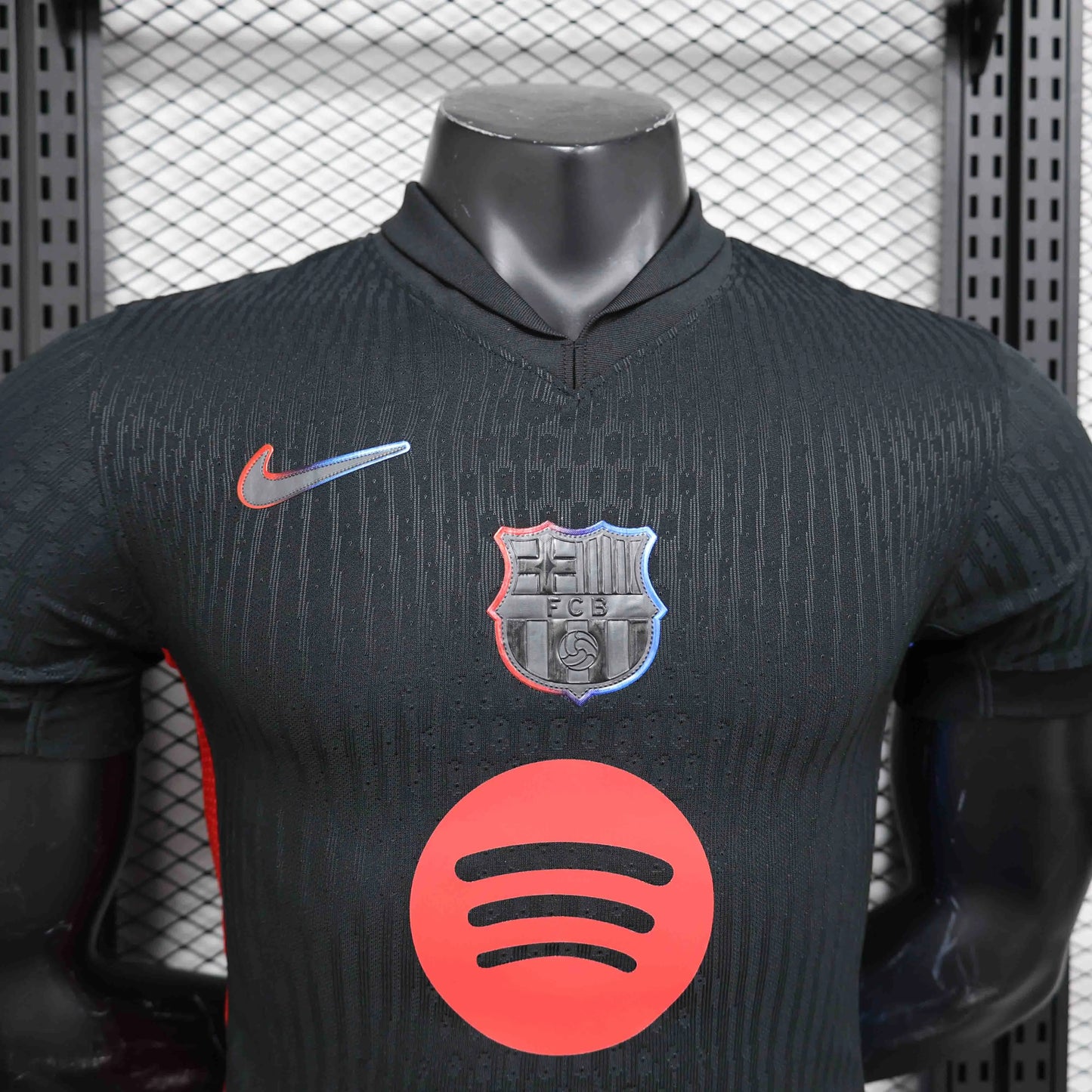 Barcelona Away Jersey Spotify Logo Without Text Player Version 2024/25