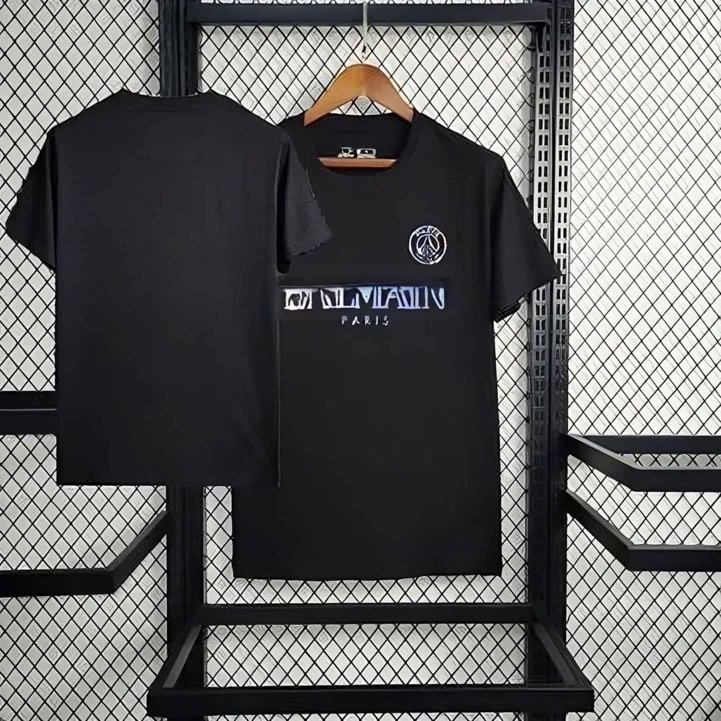 PSG Black  T-shirt  23/24