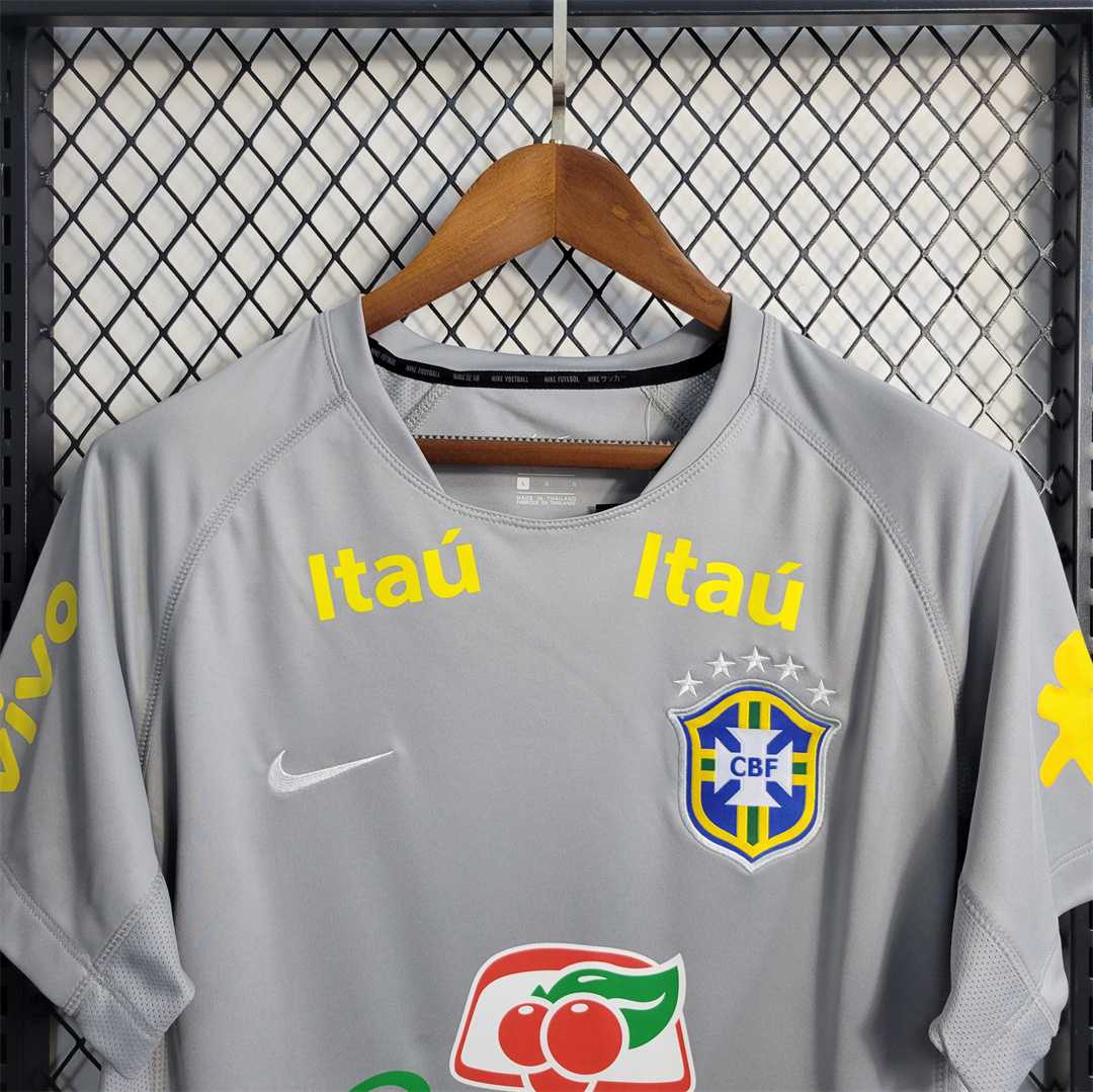 Brazil grey t- Shirt 22