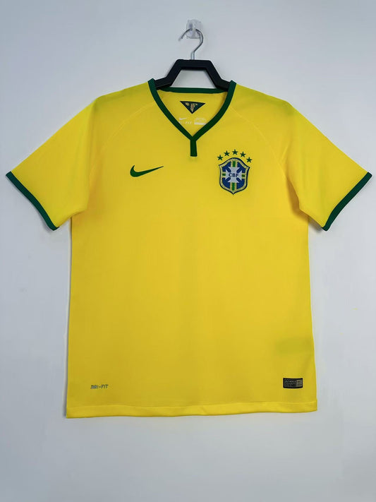 Retro 2014 Brazil home T-shirt