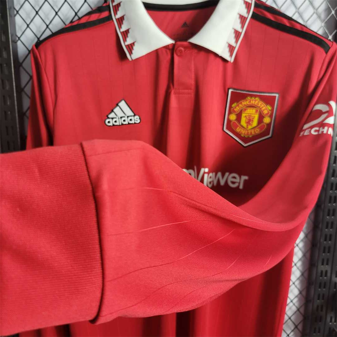 Manchester United home long sleeve 22/23