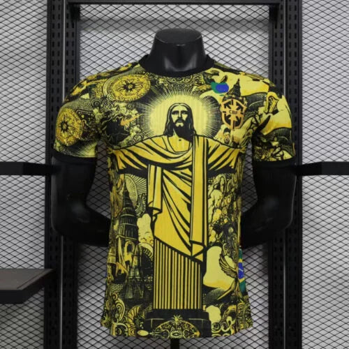 Brazil Jesus Yellow 24/25 T-shirt