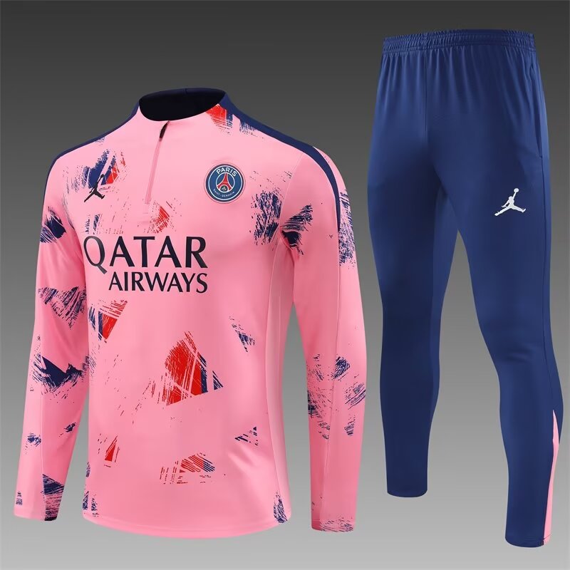 PSG Pink Camouflage Track Suit ⚫🔥