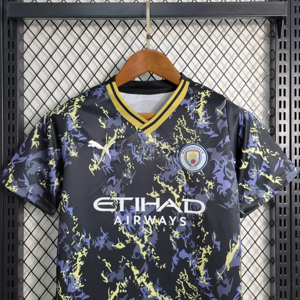 Manchester City Black Gold Edition 23/24 T-shirt