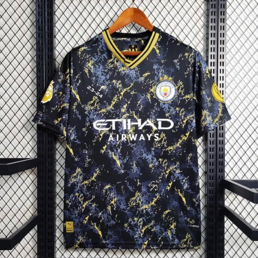 Manchester City Black Gold Edition 23/24 T-shirt